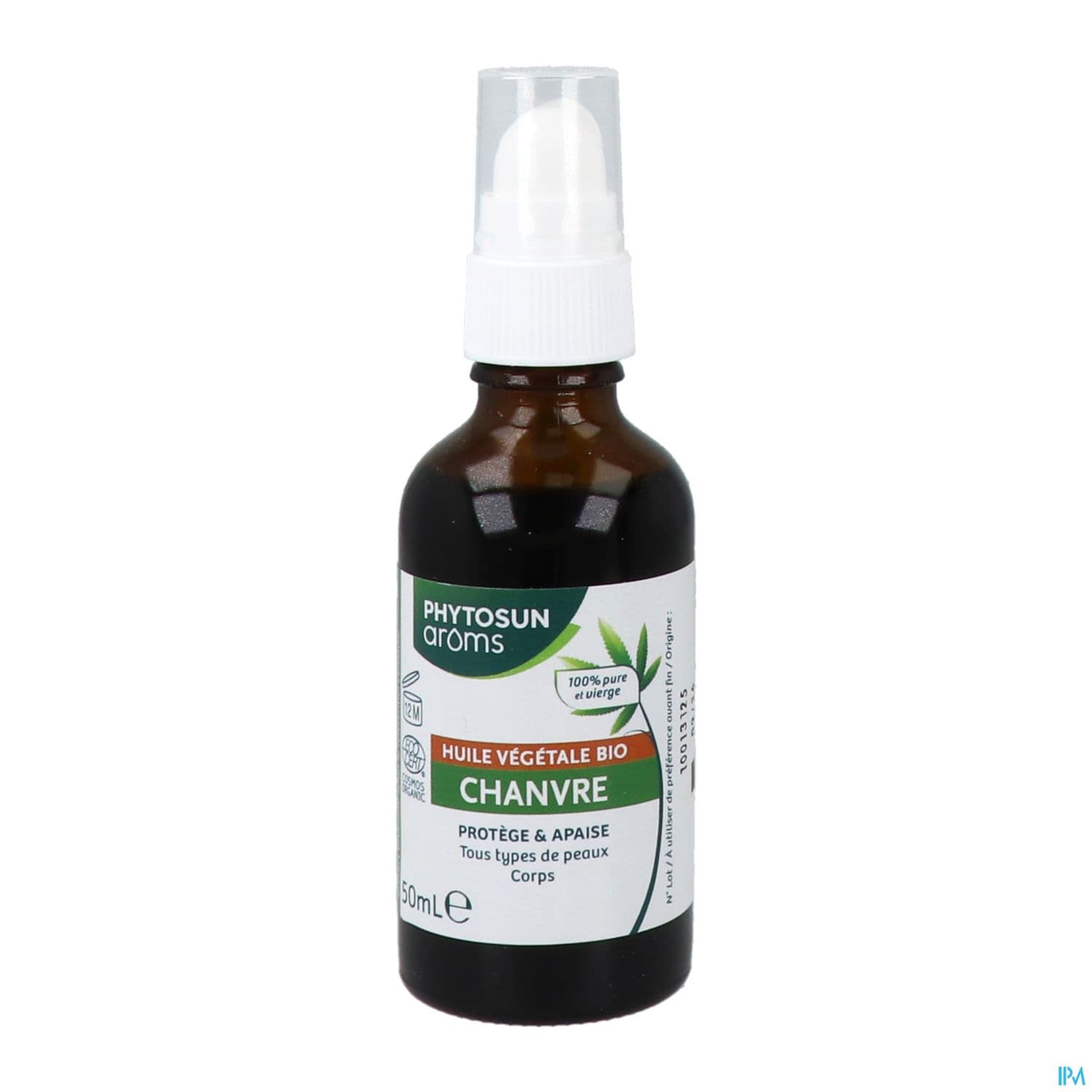 Phytosun Aroms Huile Vegetale Chanvre Bio 50ml