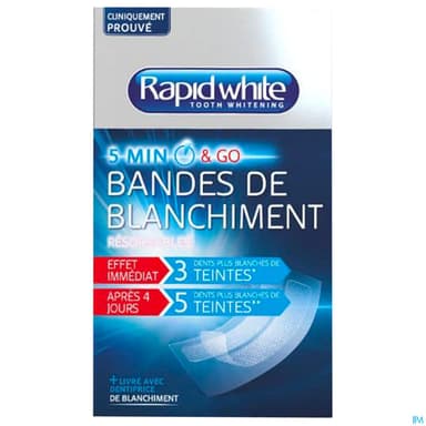 Rapid White Bande Blanchiment Sachet 8