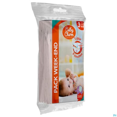 Baby Charm Pack Weekend Midi 4/9kg