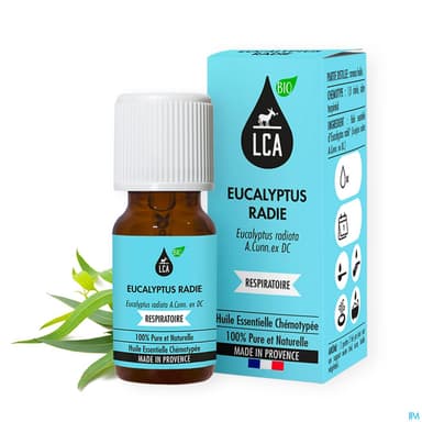 Lca Huile Essentielle D'eucalyptus Radie Bio 10ml