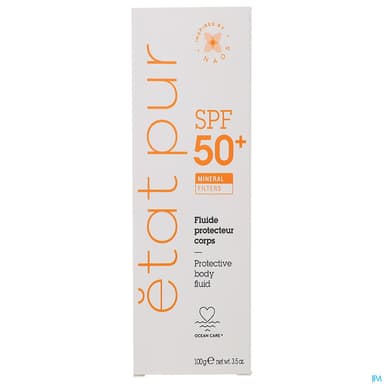 Etat Pur Fluide Mineral Protecteur Corps Spf 50+ 100ml