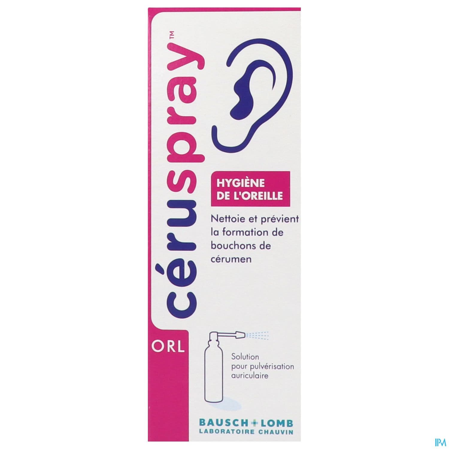 CERUSPRAY HYGIENE OREILLE SPR 50ML