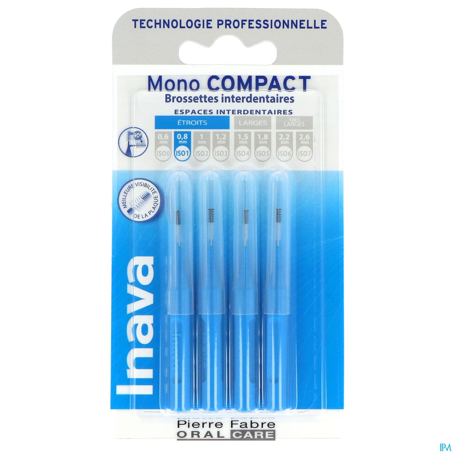 INAVA BROSSETTE MONO COMP BLEU 4