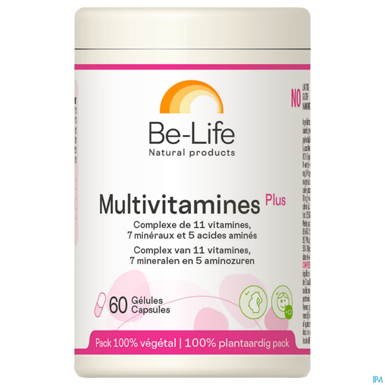 Be Life Multivitamines Plus Gelule 60