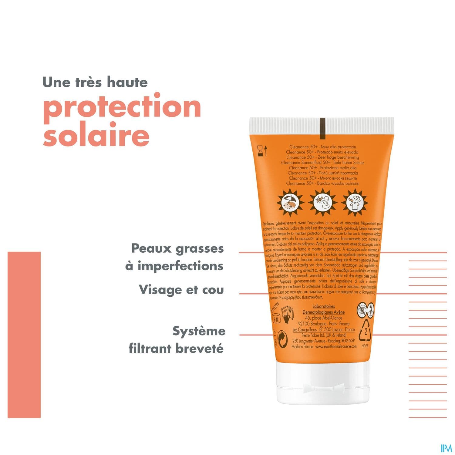 AVENE SOL SPF50+ CLEANANCE 50ML