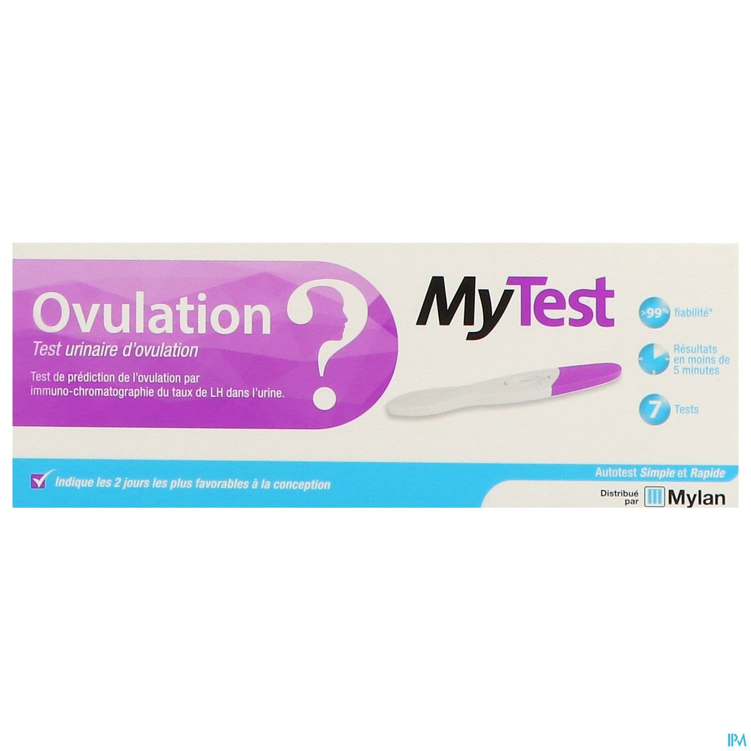 MY-TEST OVULATION MYLAN 7