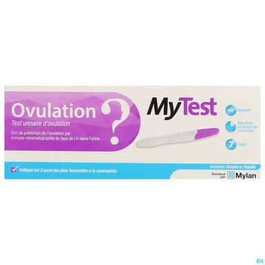 MY-TEST OVULATION MYLAN 7