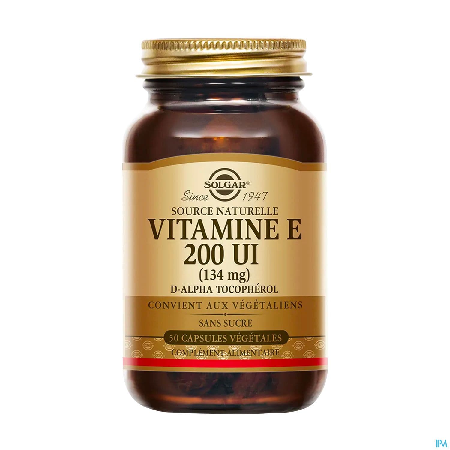 SOLGAR VIT E 200UI CAPS VEG 50