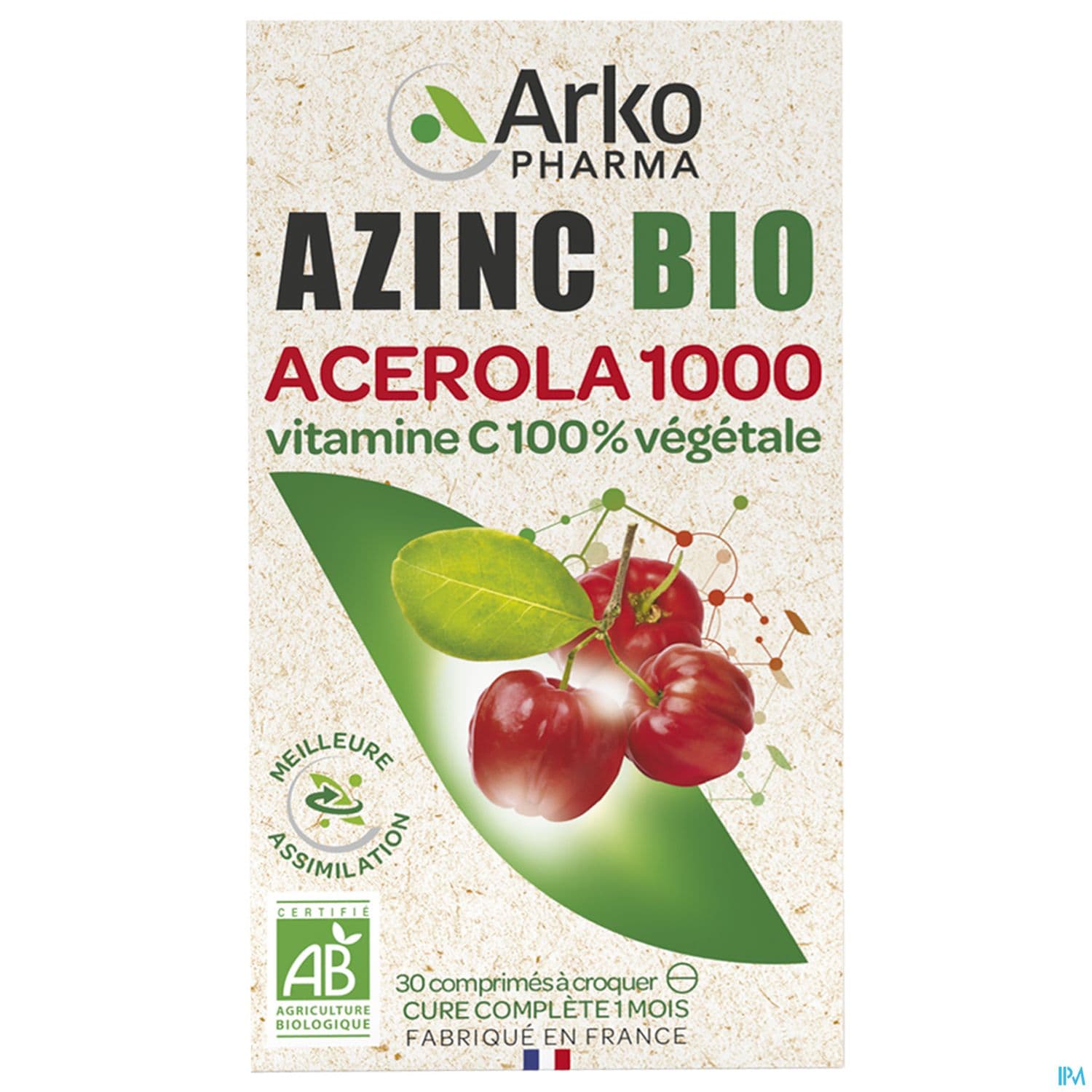 AZINC VEGETAL ACERO 1000 BIO CPR30