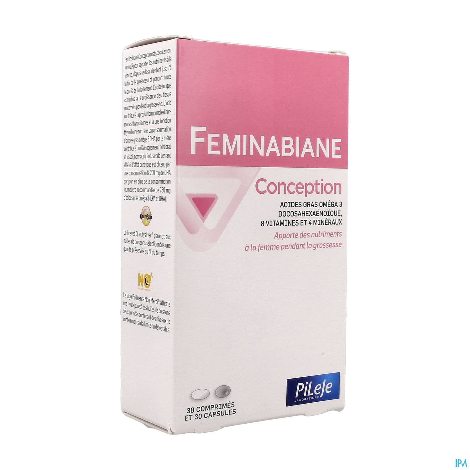 Pileje Feminabiane Conception Comprime 30 + Capsule 30