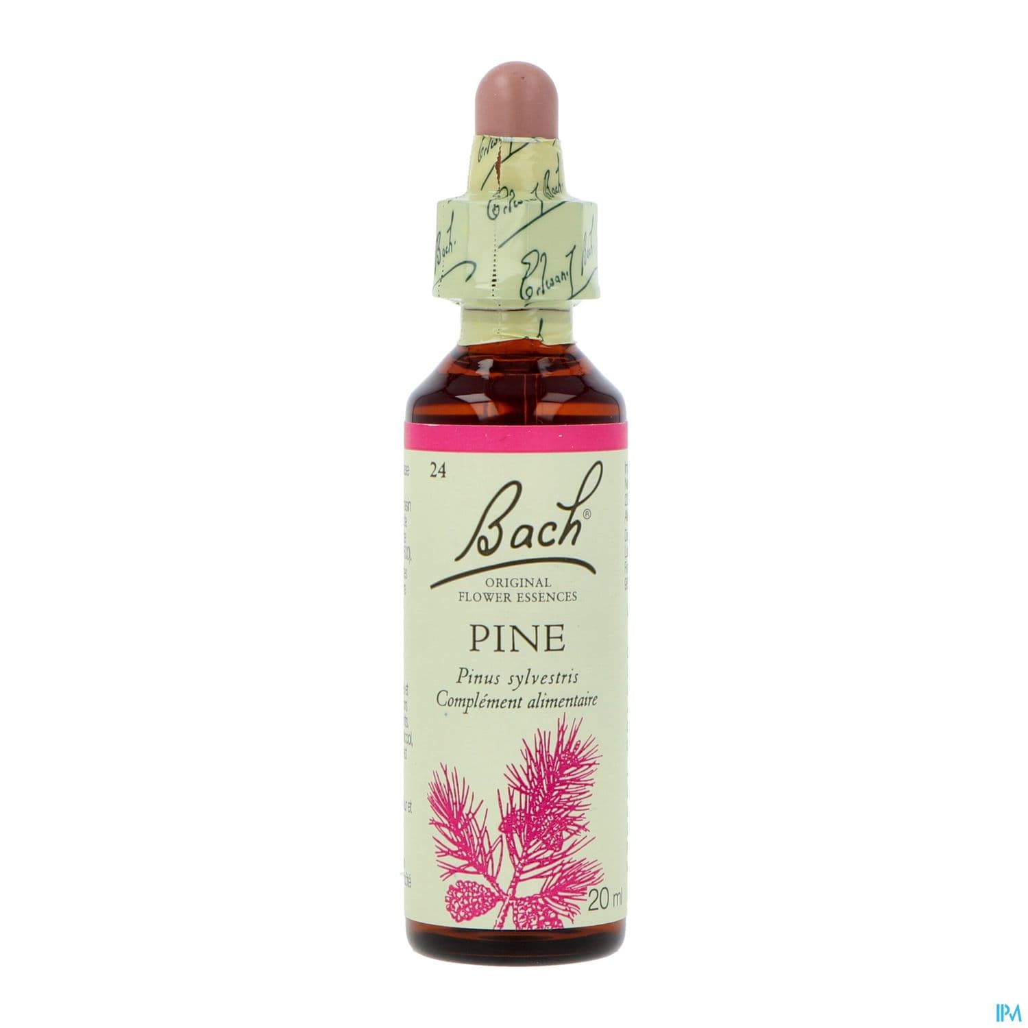 Fleurs De Bach Original 24 Pine Compte Gouttes 20ml