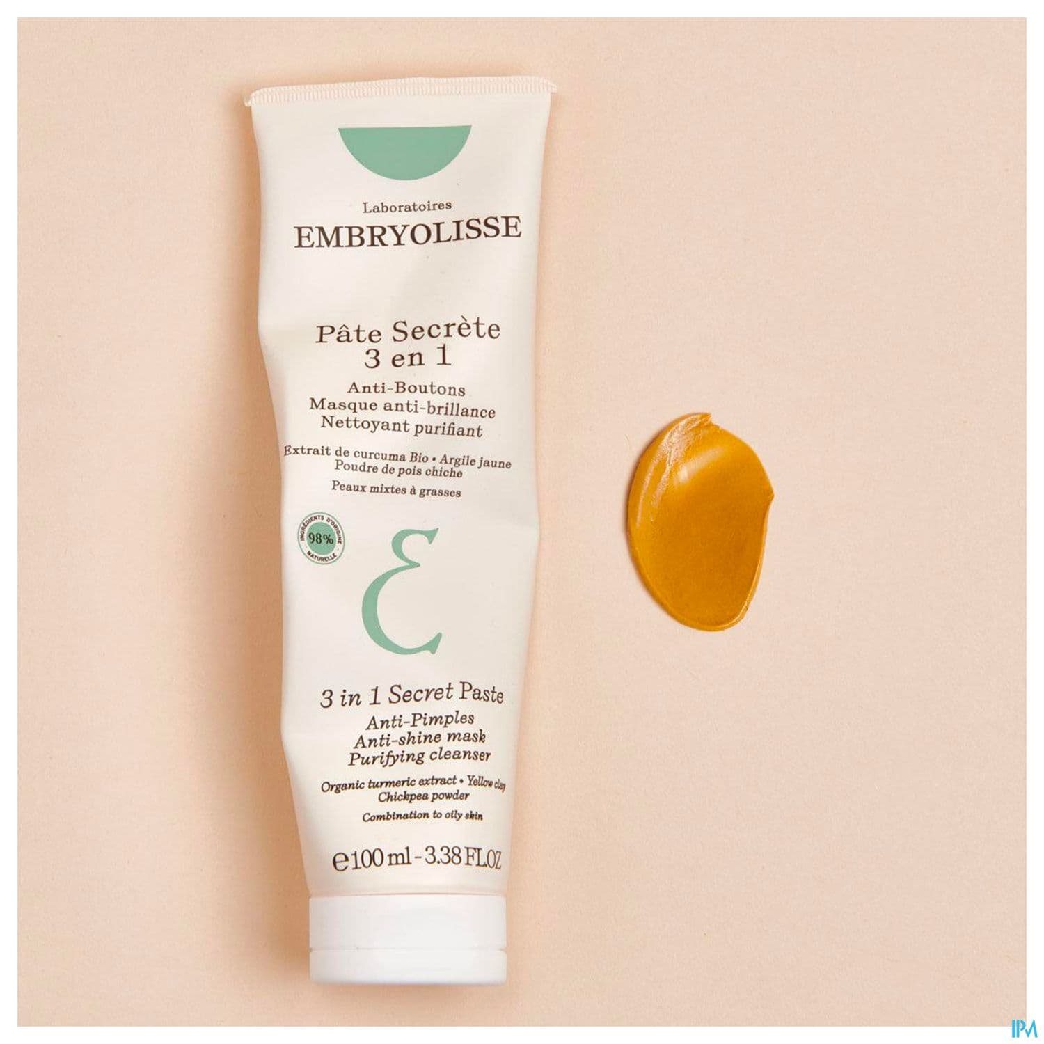 EMBRYOLISSE PATE SECRET 3EN1 100ML