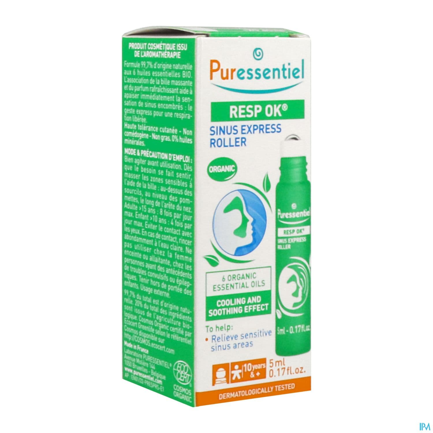 Puressentiel Roller Sinus Express Aux 6he Bio 5ml