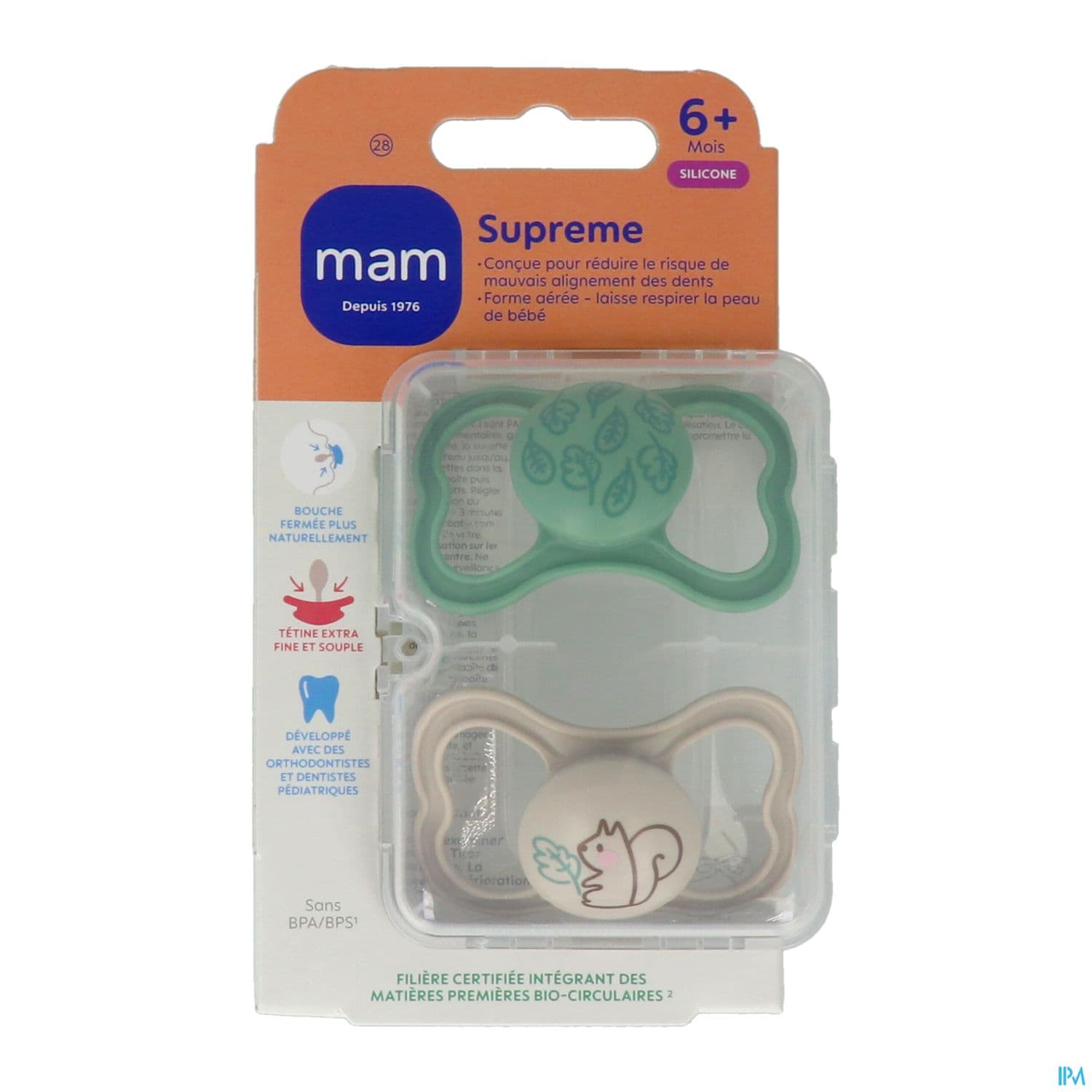 SUCET MAM SUPREME SIL 6M+ X2