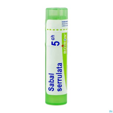 Boiron Sabal Serrulata 5ch Granules 4g