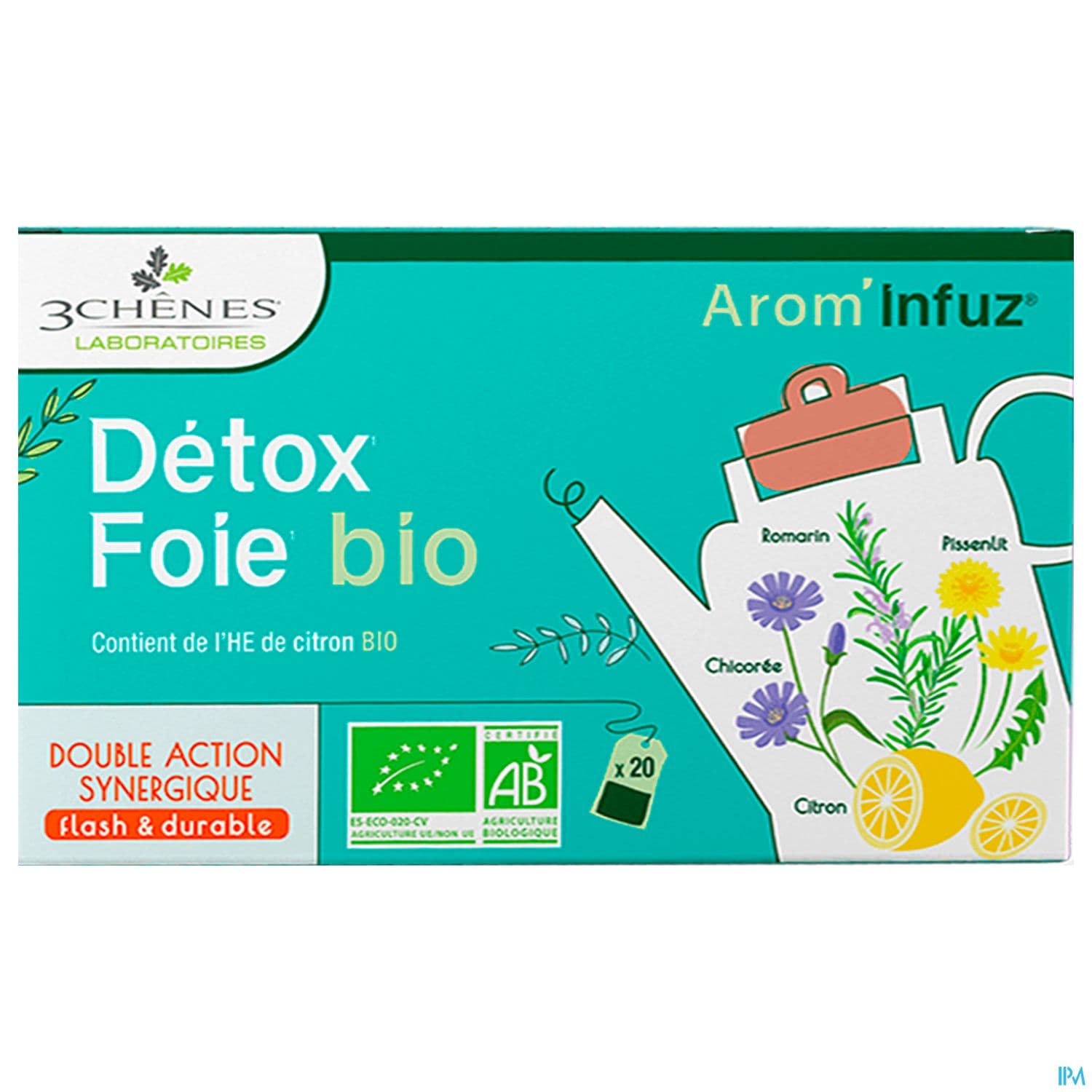 3 CHENES TIS BIO DETOX FOIE SACH20