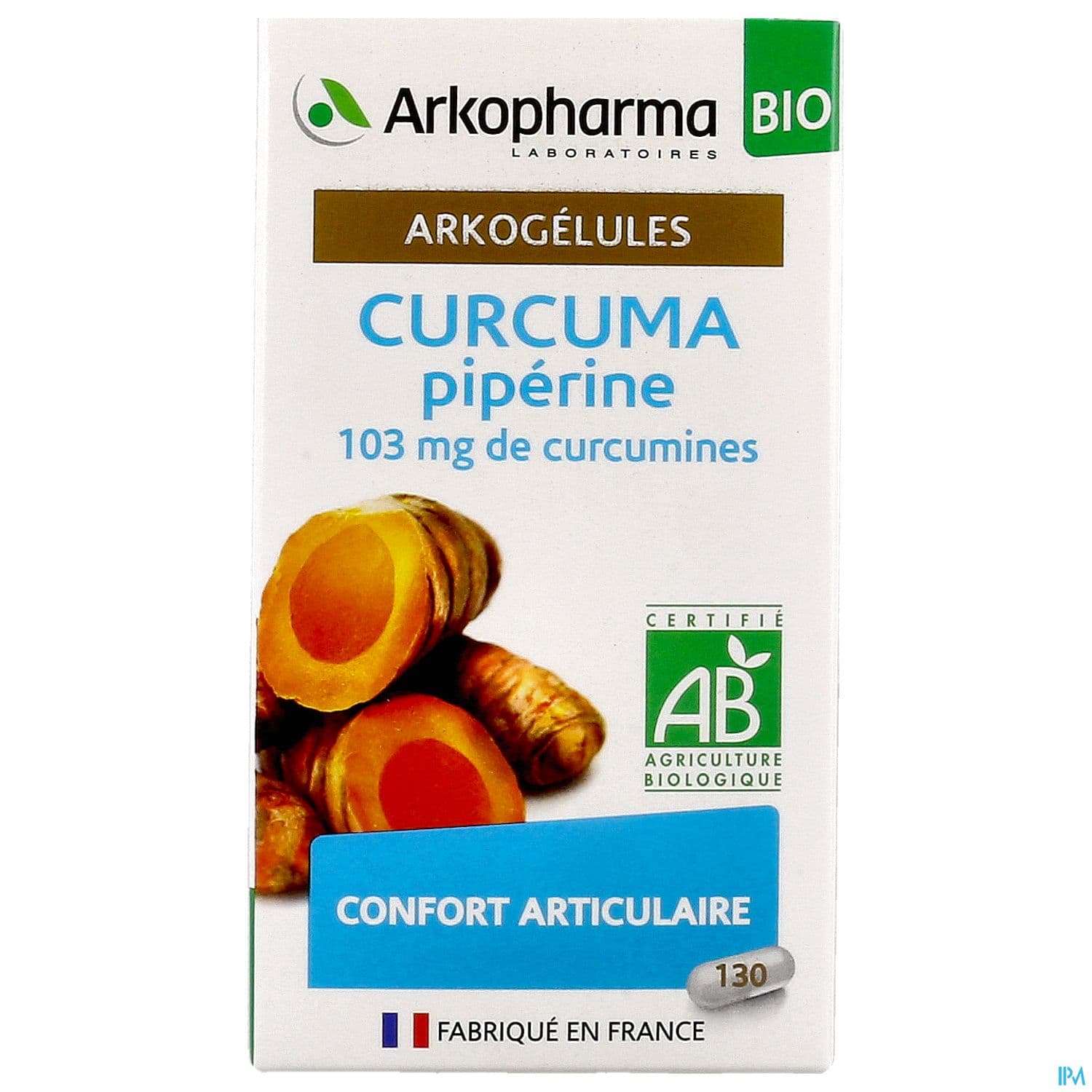 ARKOGELULES CURCUMA + PIPERINE GEL FL/150