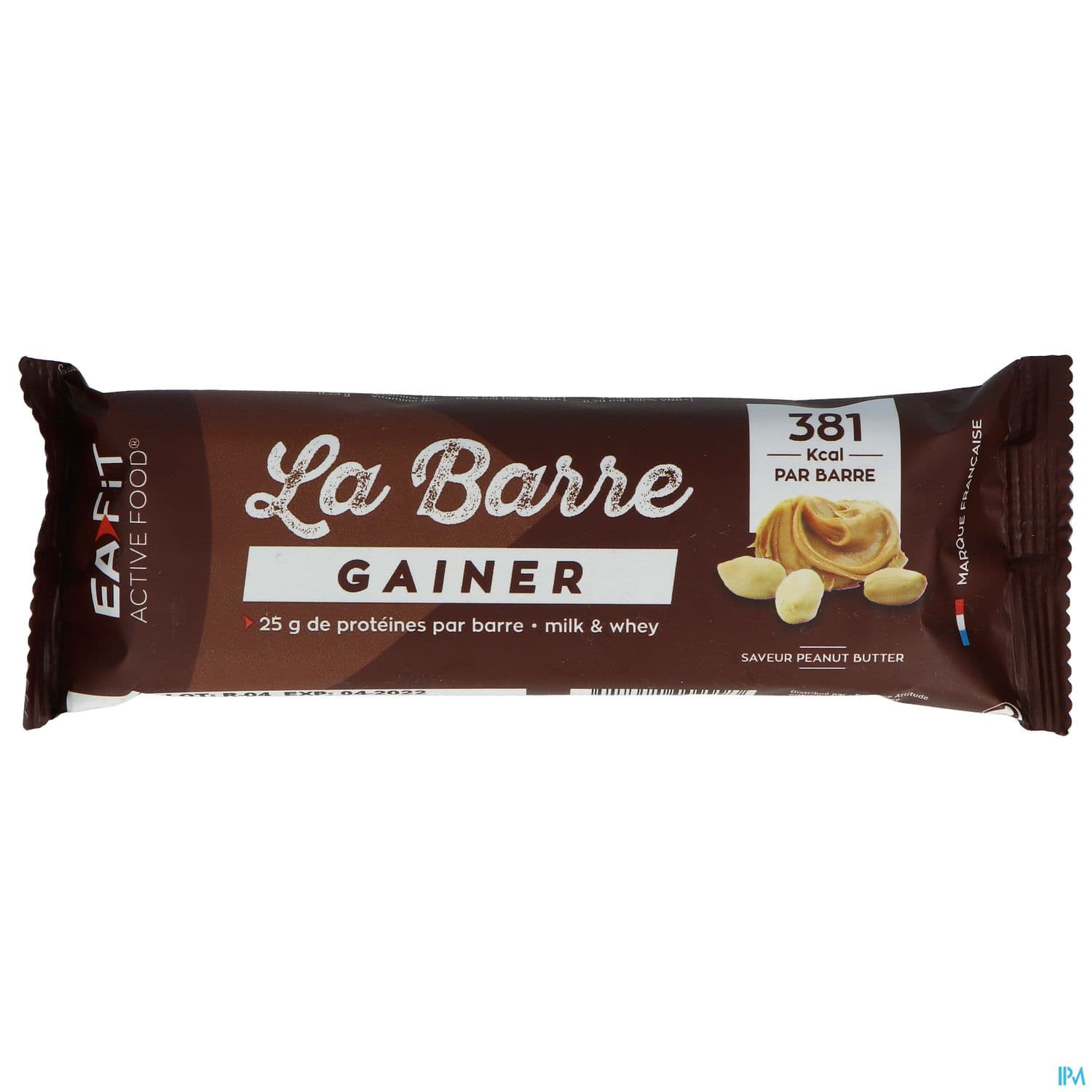 Eafit La Barre Gainer Peanut Butter 90g