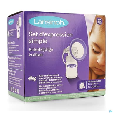 LANSINOH SET EXPRESS T/LAIT ELEC