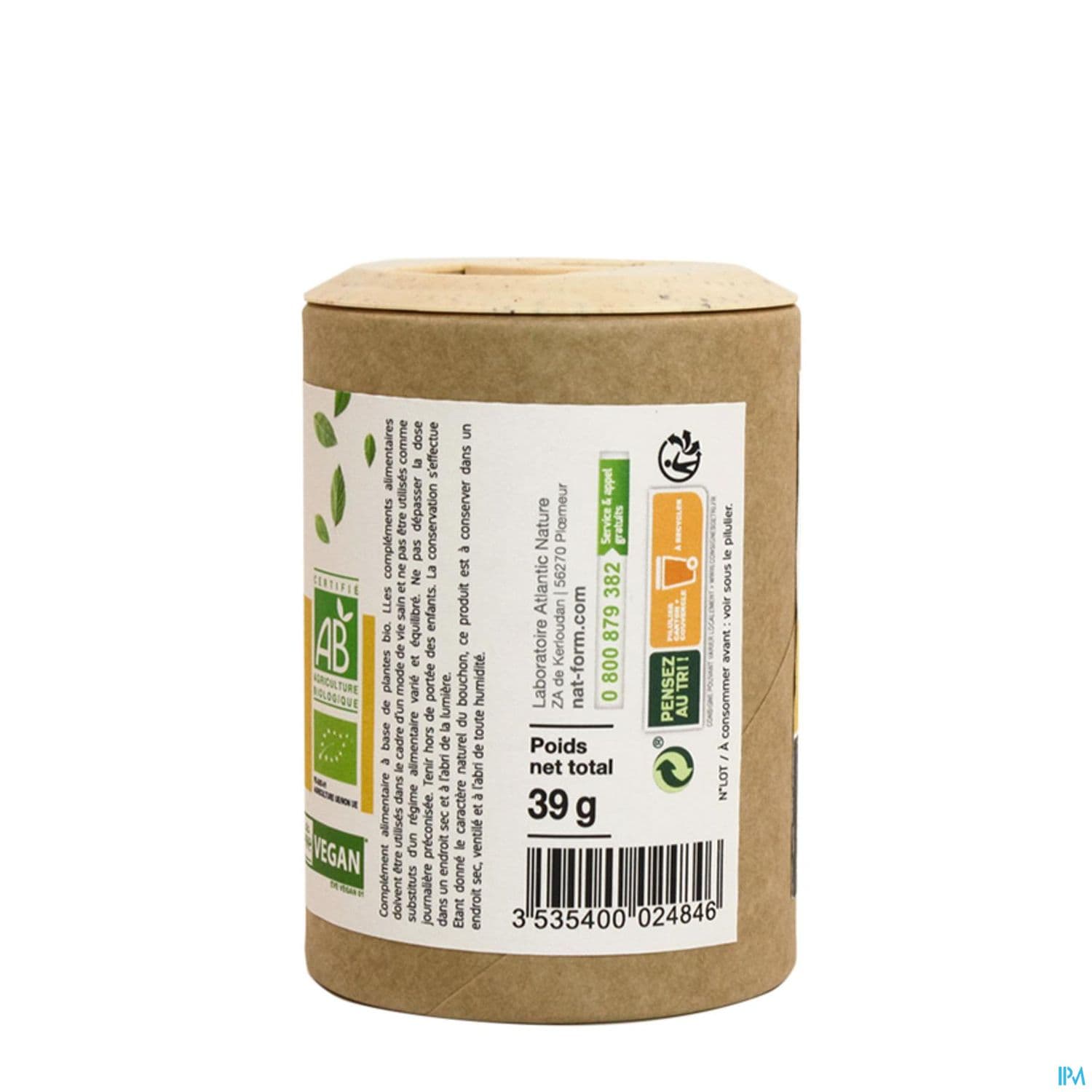NAT&FORM ECO TONUS GELUL 120