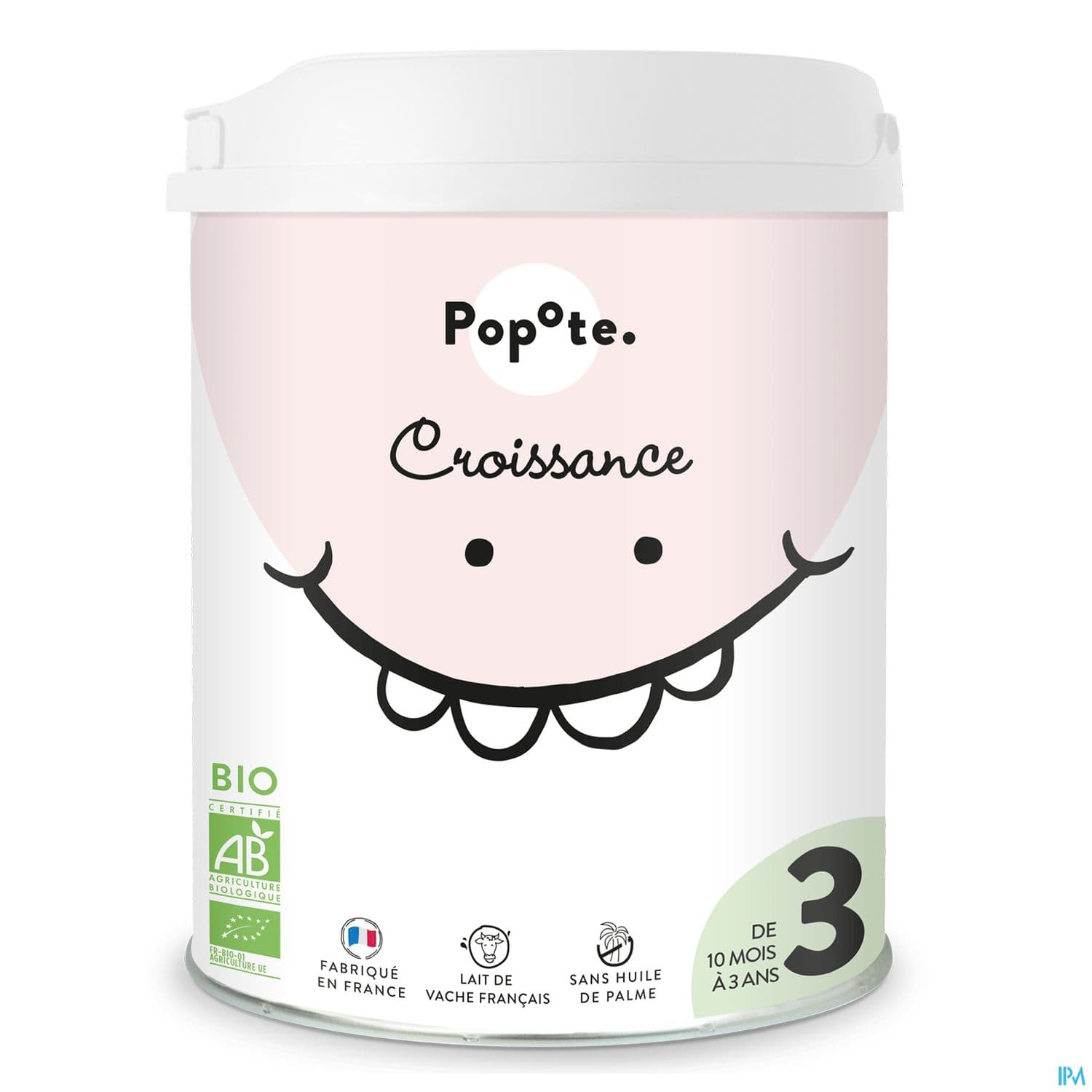 Popote Lait Infantile Croissance Bio 800g
