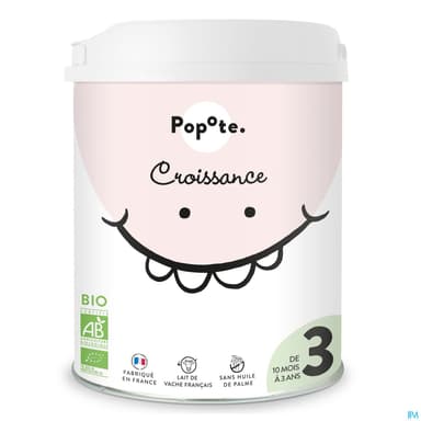 Popote Lait Infantile Croissance Bio 800g