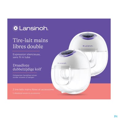 LANSINOH TIRE LAIT MAIN LIBR DOUBL