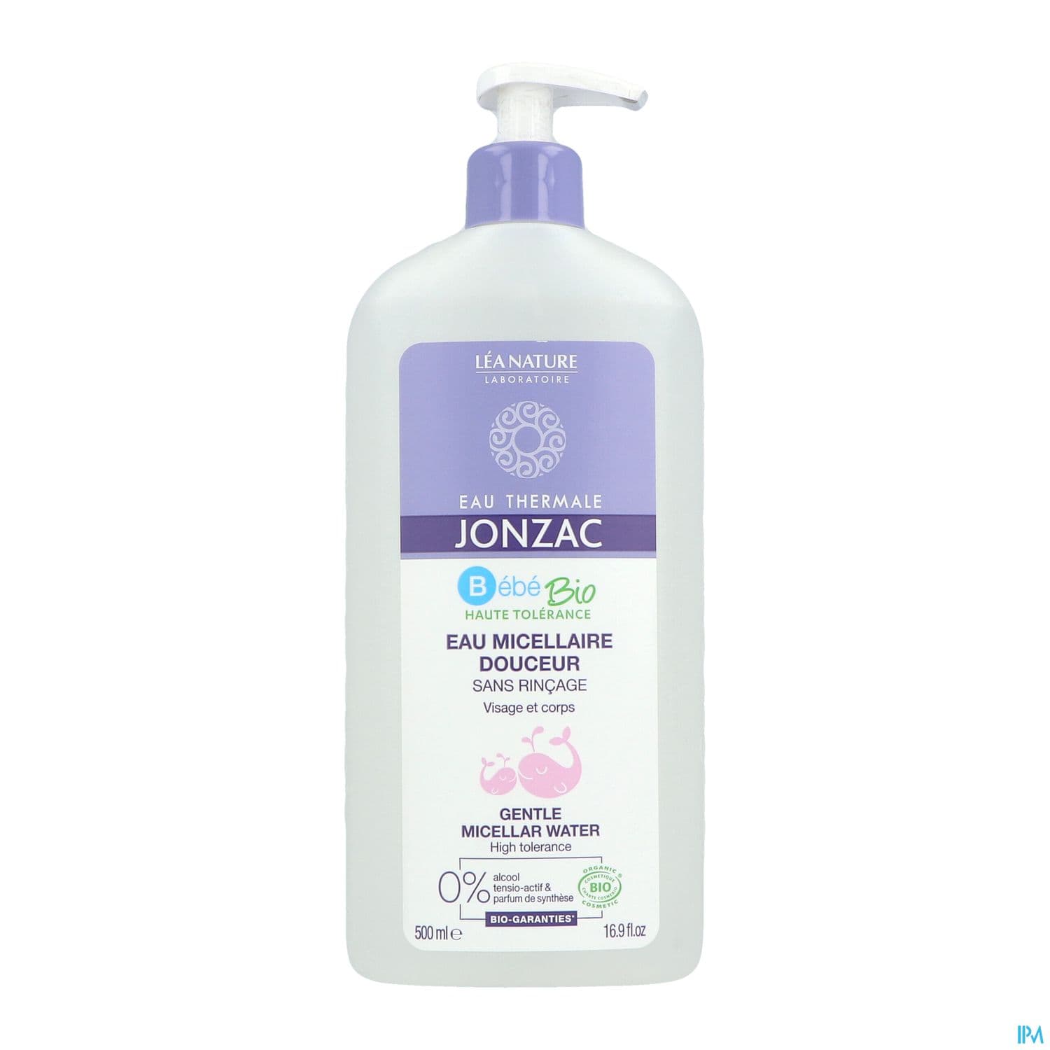 JONZAC BB EAU MICEL DOUCEUR 500ML