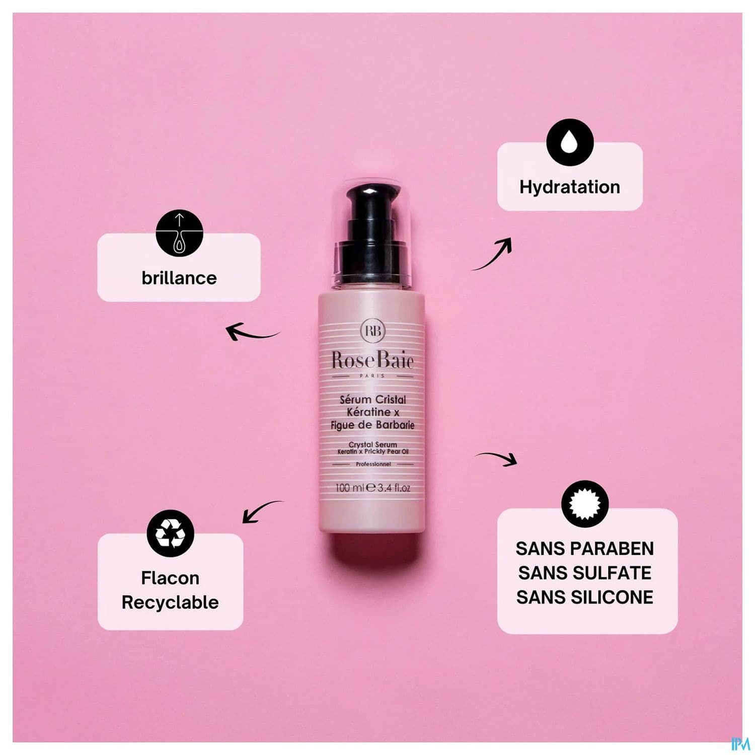 ROSEBAIE SERUM KERATIN/FIGUE 100ML
