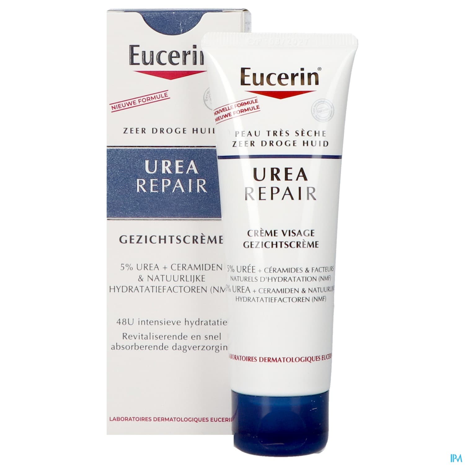 EUCERIN UREAREPAIR VISAGE 5% UREE