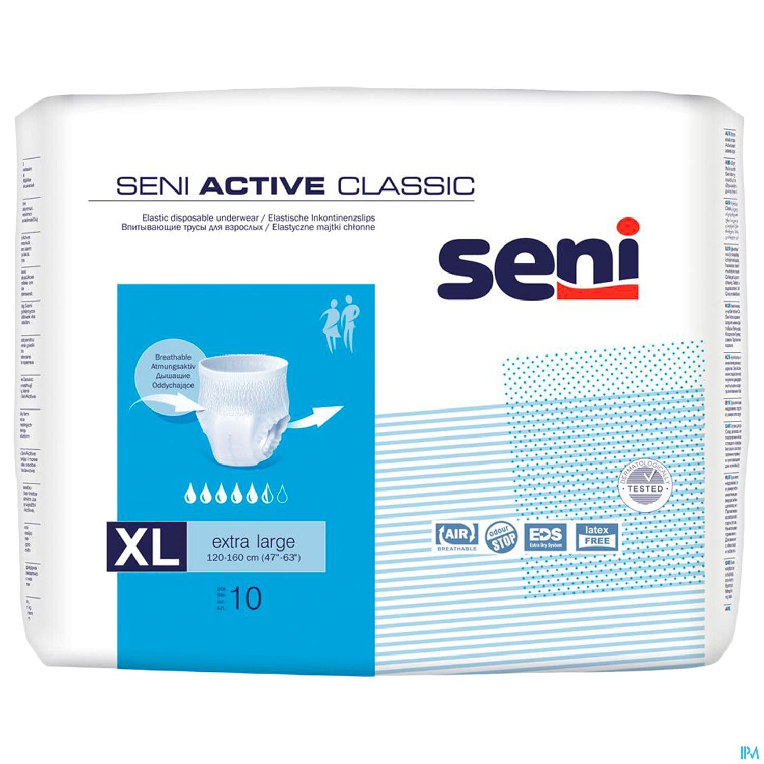 SENI ACTIVE CLASSIC PANTS XL 10
