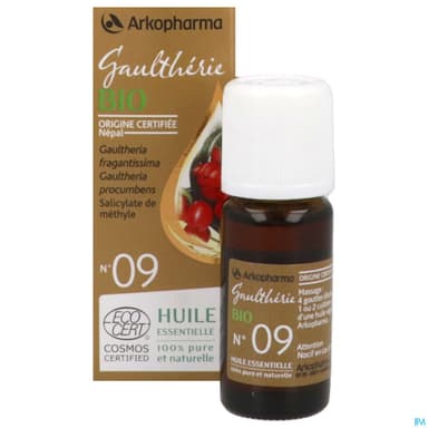 ARKOESS GAULTHERIE BIO N°9 HE 10ML