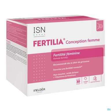 Ineldea Isn Fertilia Conception Femme Fertilite Feminine Sachet 30