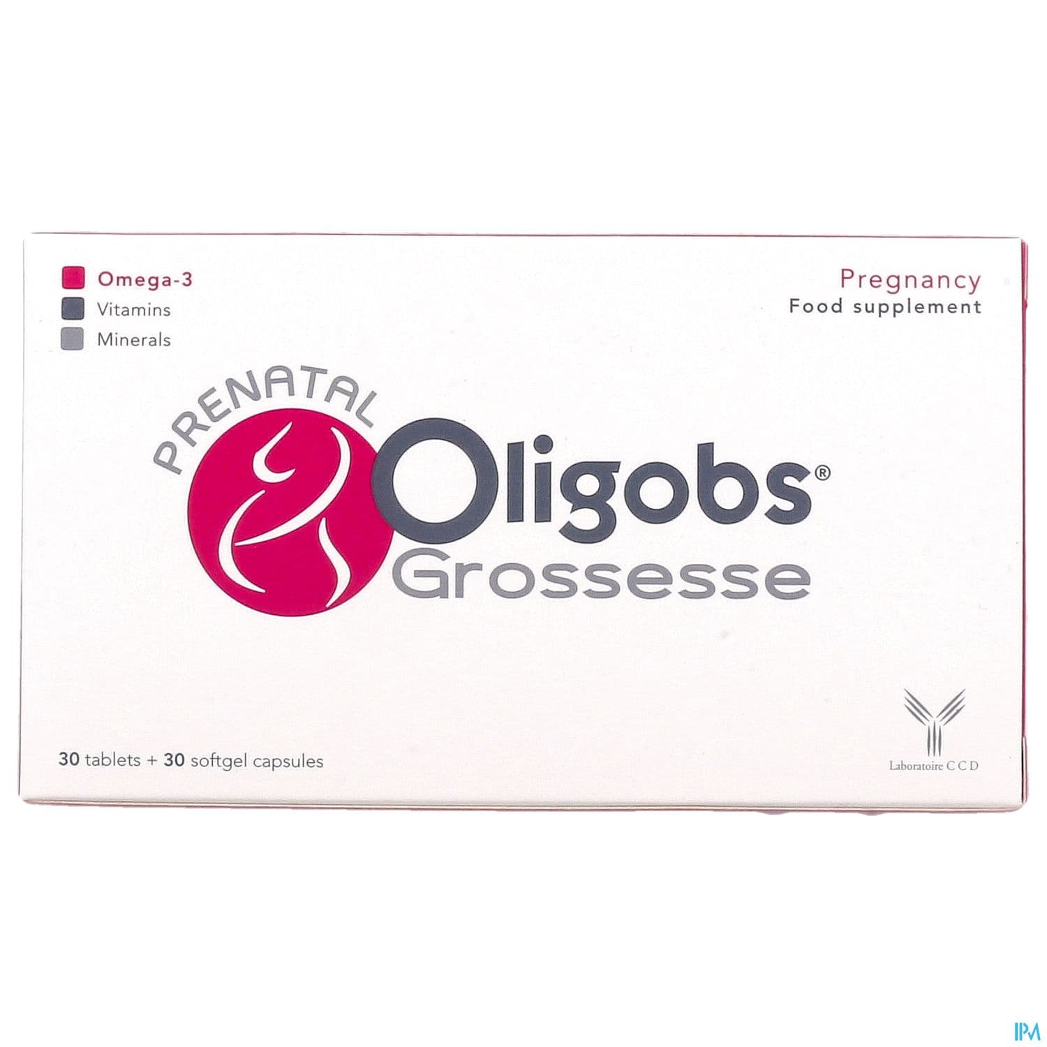 OLIGOBS GROSSESSE CPR30+CAPS30