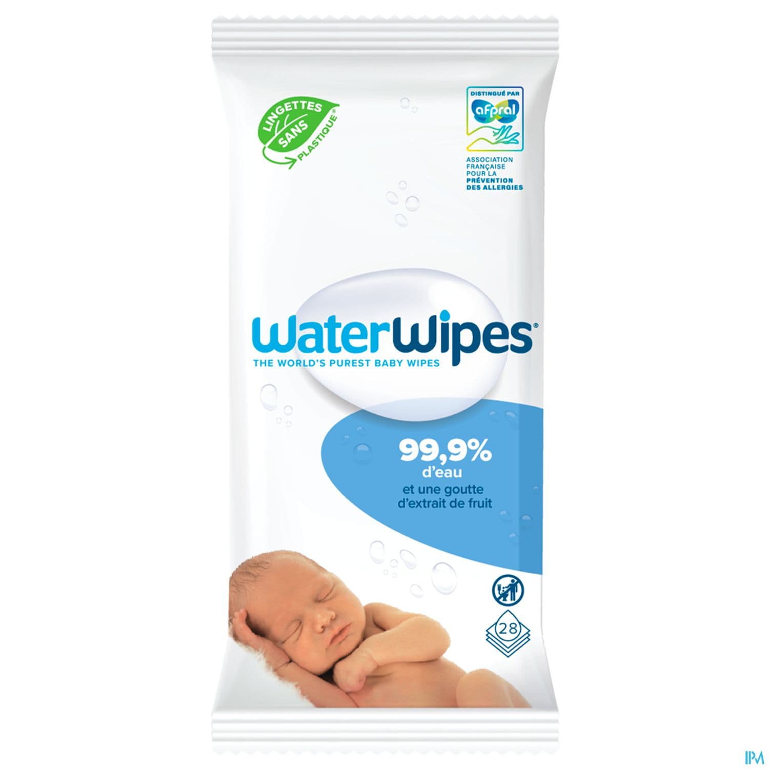WATER WIPES LINGET BB 99.9% X28