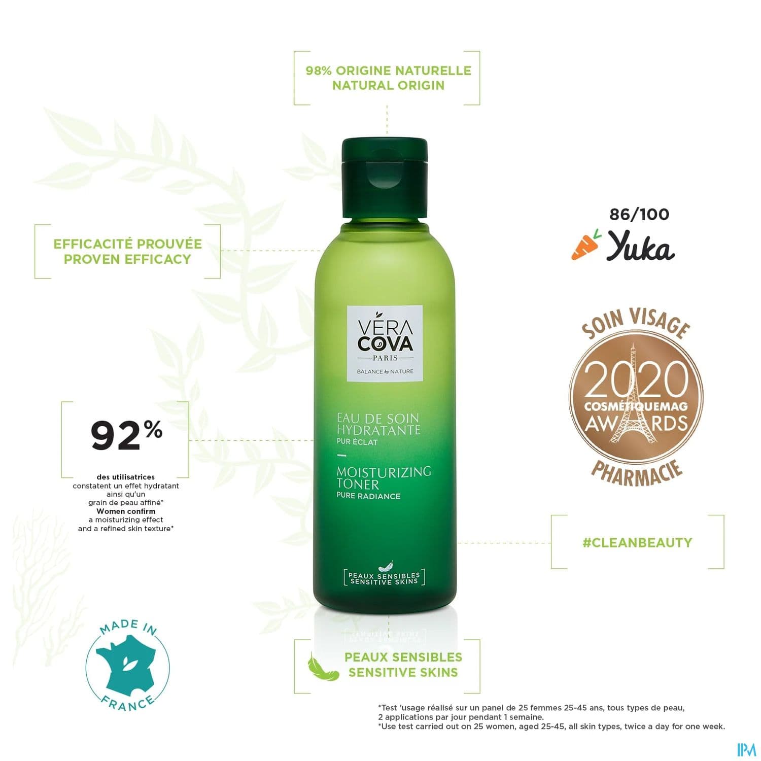 VERACOVA LOTION SOIN HYDR THE200ML