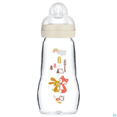 BIB MAM VER 1AGE DEB/2 BLANC 260ML