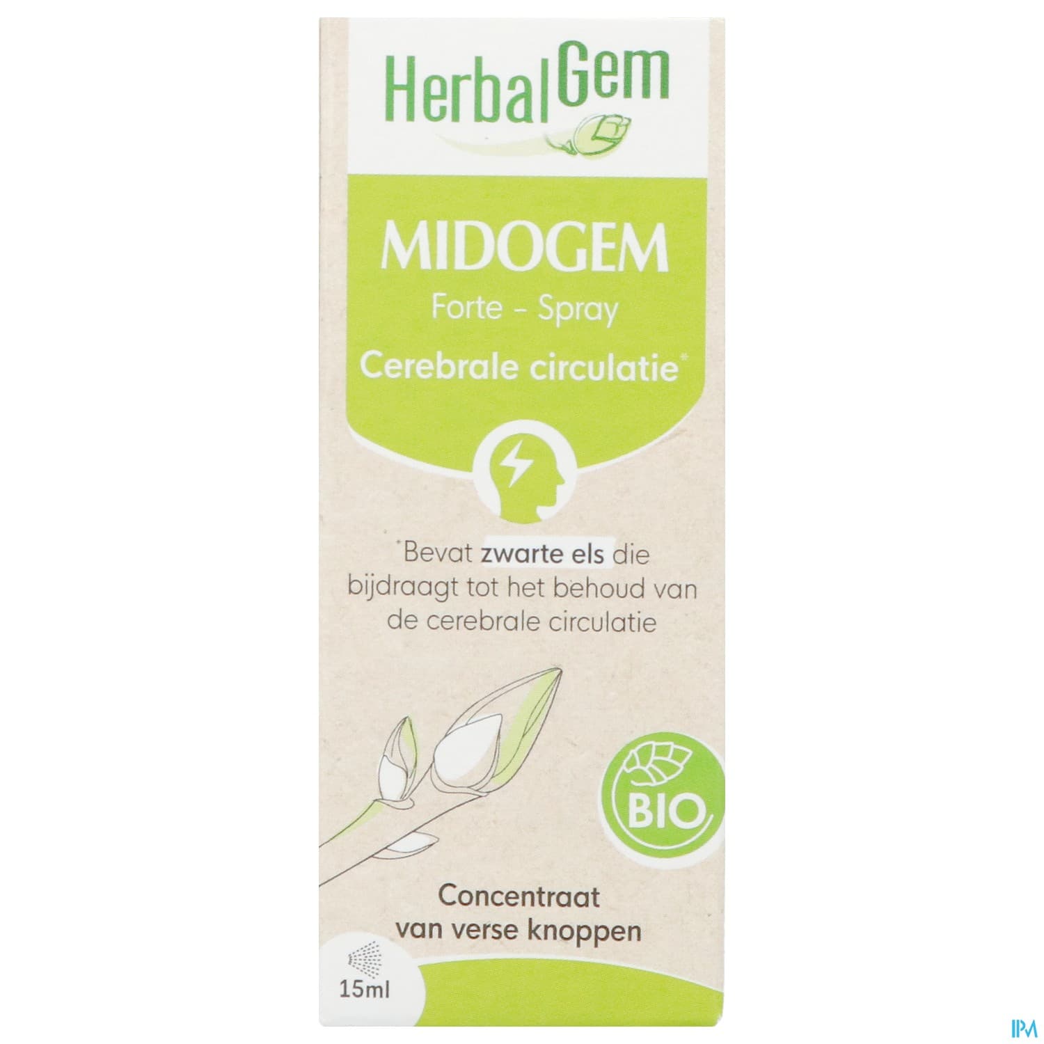 Herbalgem Midogem Forte Gc25 Cerebral Bio Spray 15ml