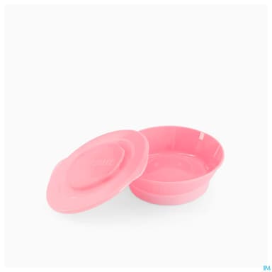 Twistshake Bol Antiderapant +6m Rose Pastel