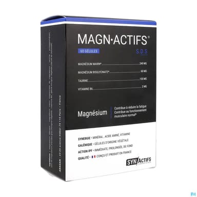 Synactifs Magn Actifs Gelule 60
