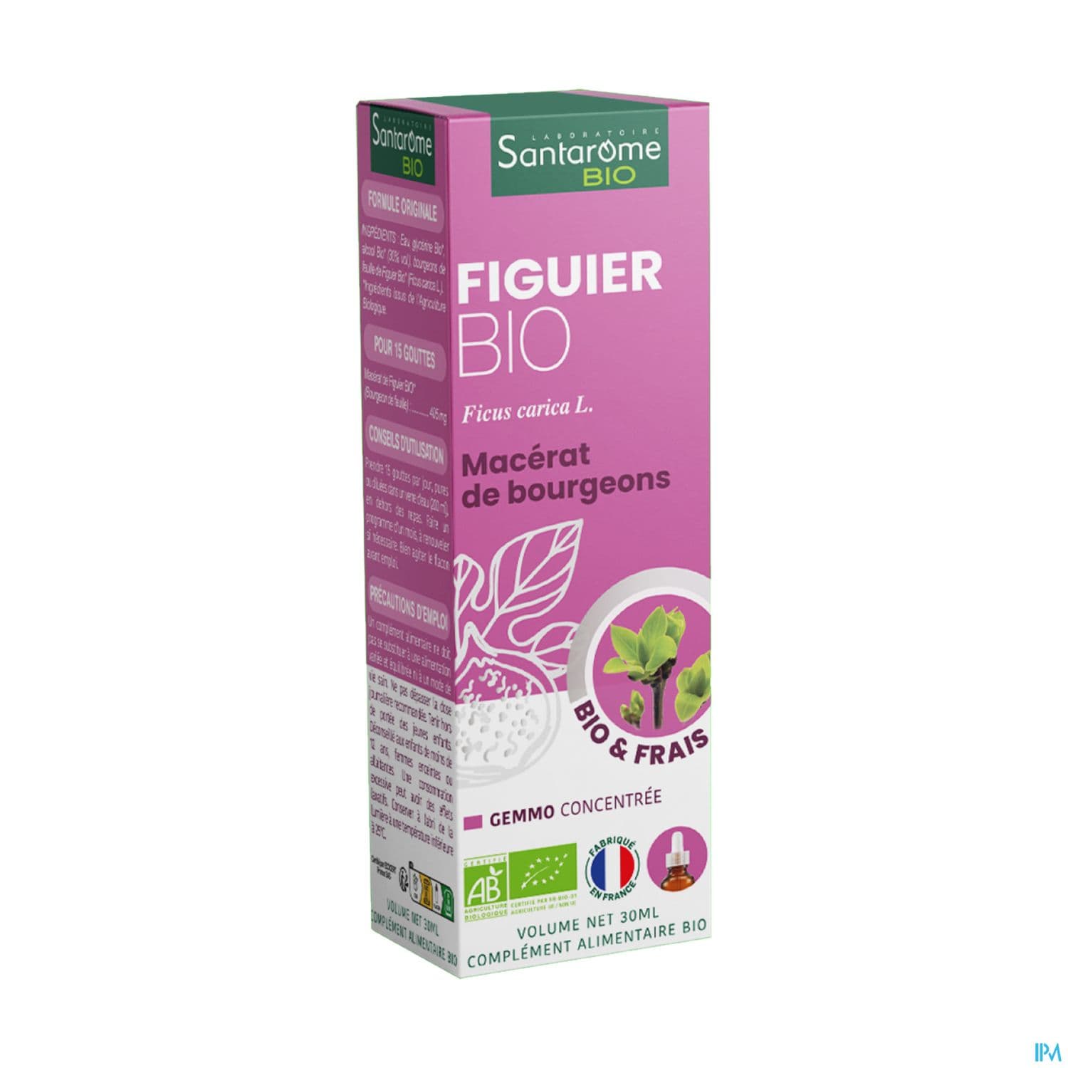 Santarome Bio Complexe Bourgeon Figuier U52 30ml