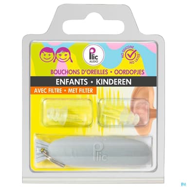 Plic Audio Protection Auditive Pour Enfant + Filtre