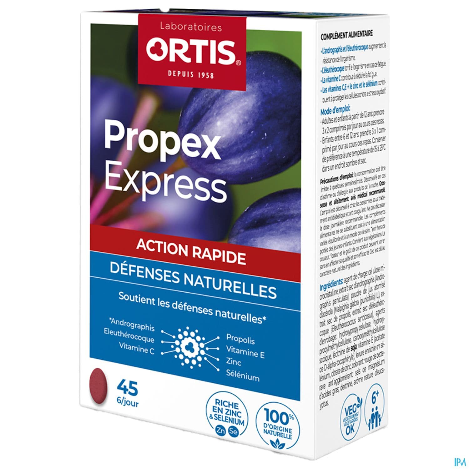 ORTIS PROPEX COUP FROID CPR 45