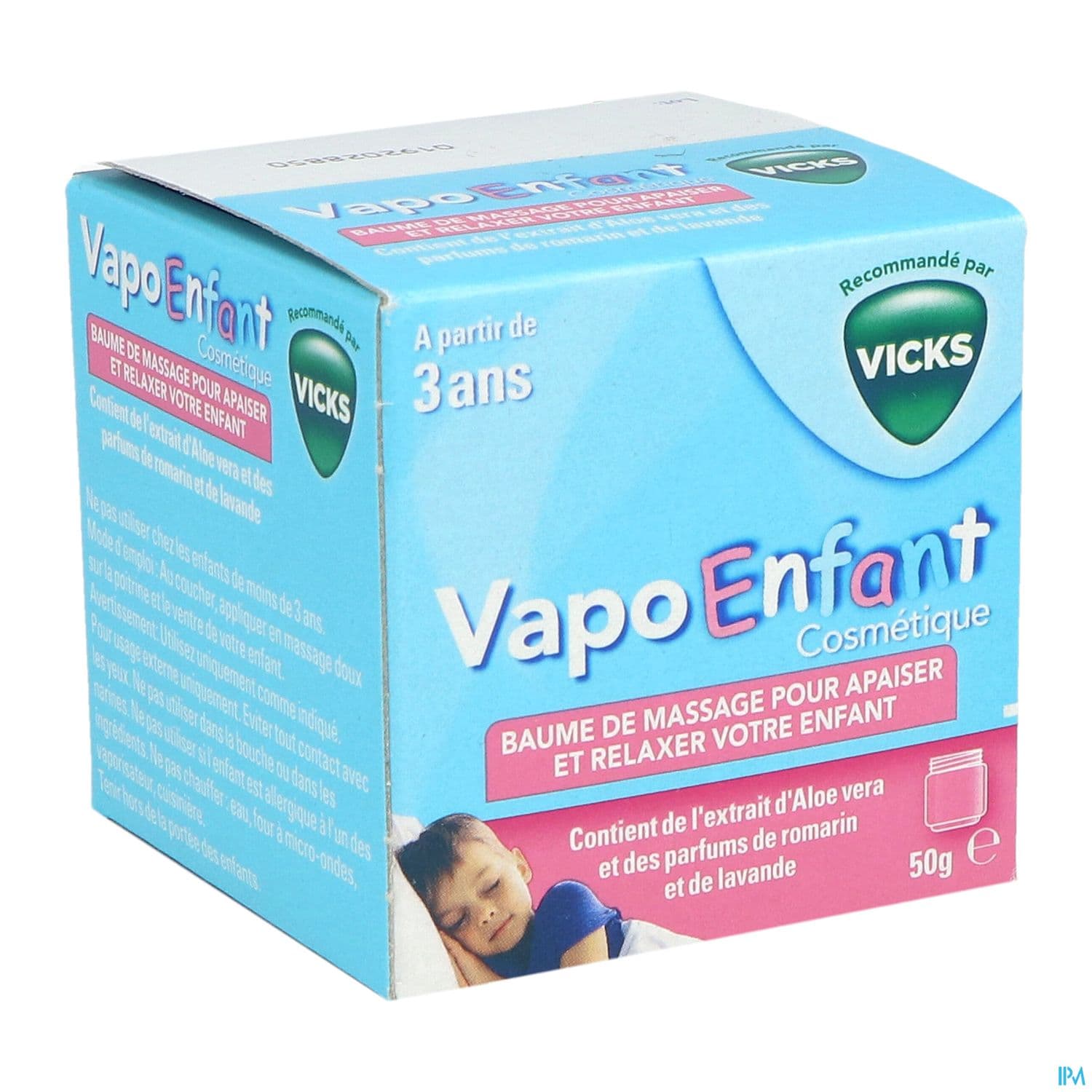 VAPOENFANT VICKS BAUM MASSAGE 50G