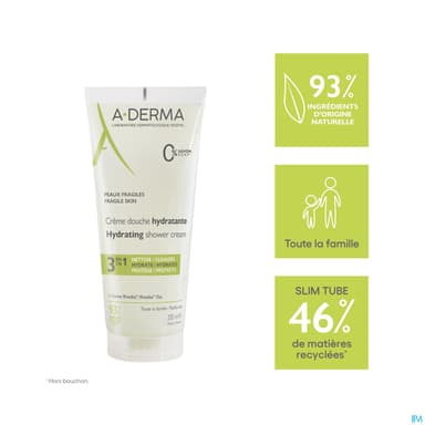 A-DERMA CR DCH HYDRATANTE 200ML
