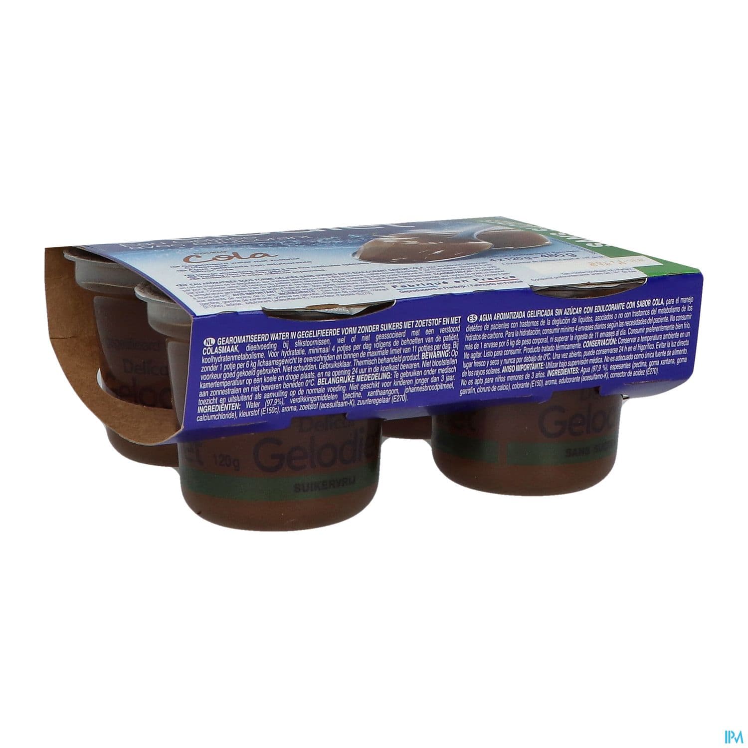 DELICAL GELODIET EAU S/S COLA120X4