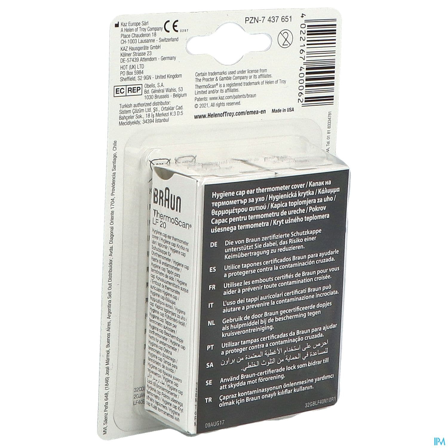 THERM MED ELEC THERMOSCAN EMB40