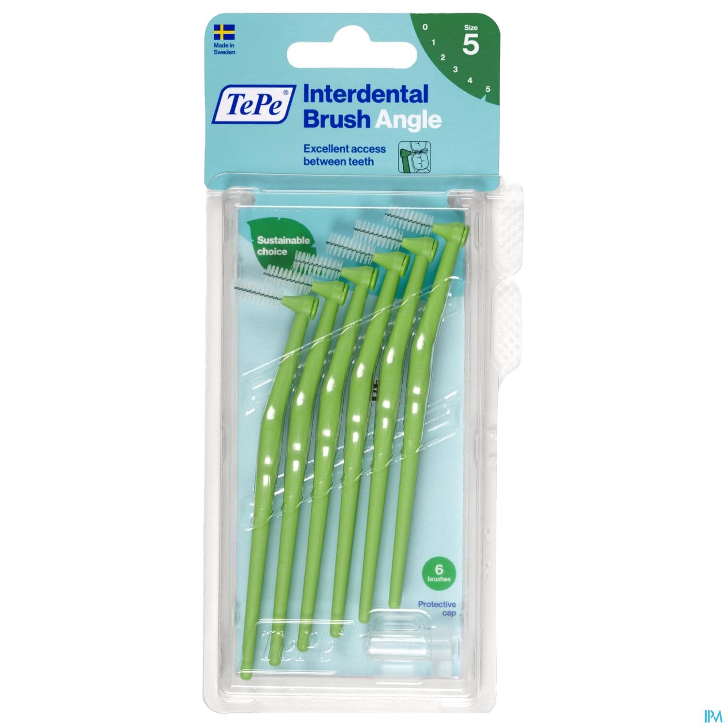 Tepe Brossette Interdentaire Angle 0mm8 Vert X6