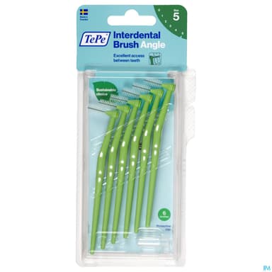 Tepe Brossette Interdentaire Angle 0mm8 Vert X6
