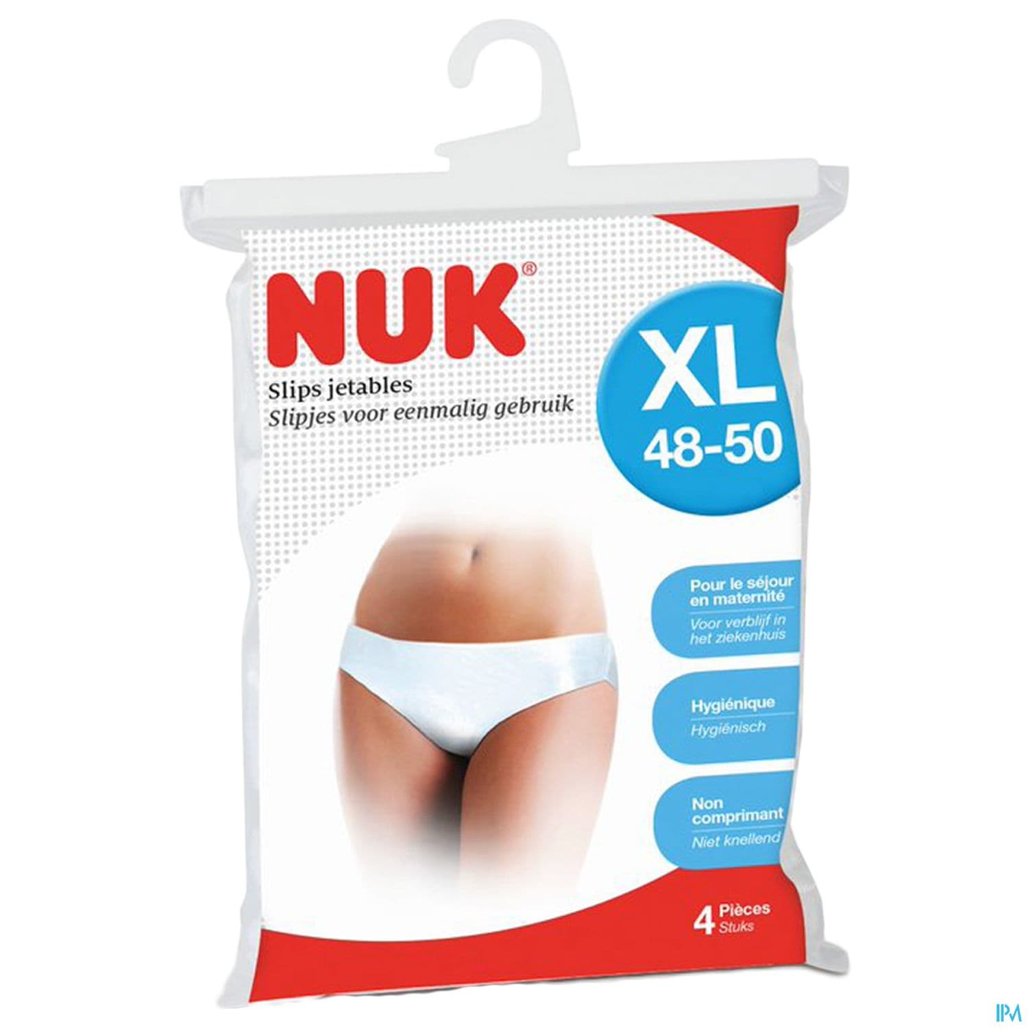SLIP JETABLE NUK XL SACHET 4